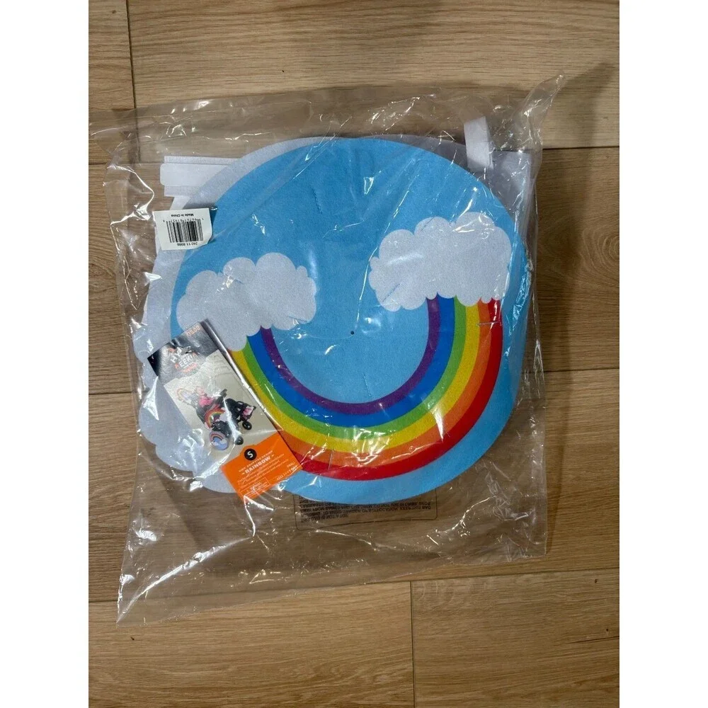 Hyde and Eek Boutique Kids' Adaptive Rainbow Wheelchair Costume Halloween Size S